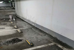 酒泉地下室墙体交接缝堵漏